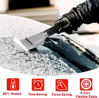 Grattoir à glace chauffant